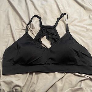 Chic Black Lace Bralette